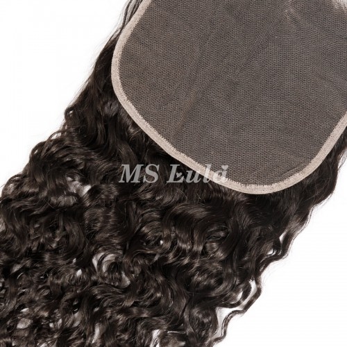 Virgin Hair Water Wave 4x4 5x5 6x6 7x7 Transparent Lace Closure | Human Hair Wig | Lace Front